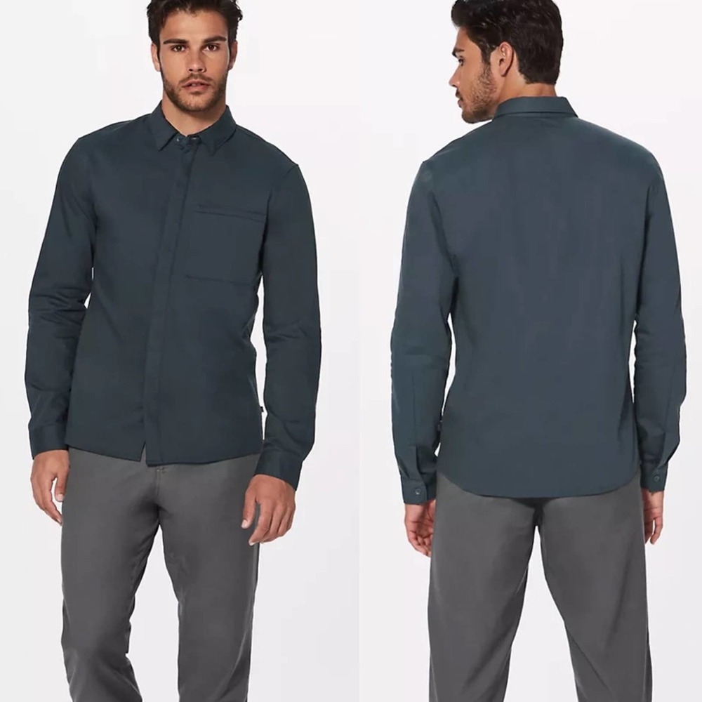 Lululemon Casual Long Sleeve Buttondown Shirt